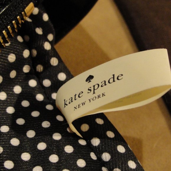 Kate Spade Black Leather Bow Handbag - Picture 3 of 9